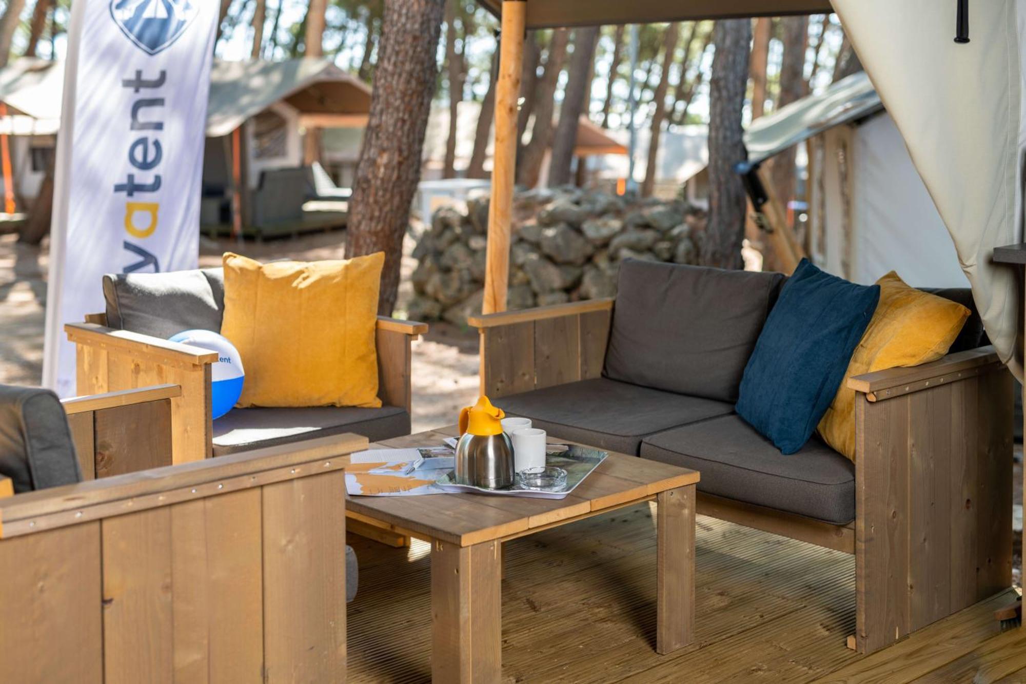 Easyatent Safari Tent Comfort Krk Krk Town Rom bilde